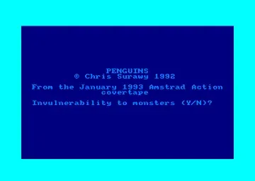 Penguins (UK) (1992) (PD) (Trainer)